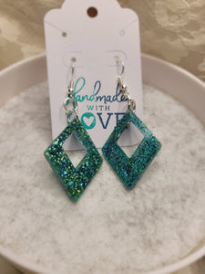 Elegant Turquoise Drop Earring